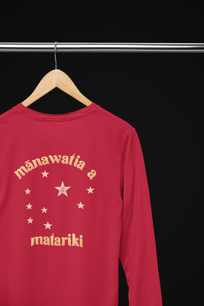 mānawatia a matariki (classic)  - Long Sleeve Tee