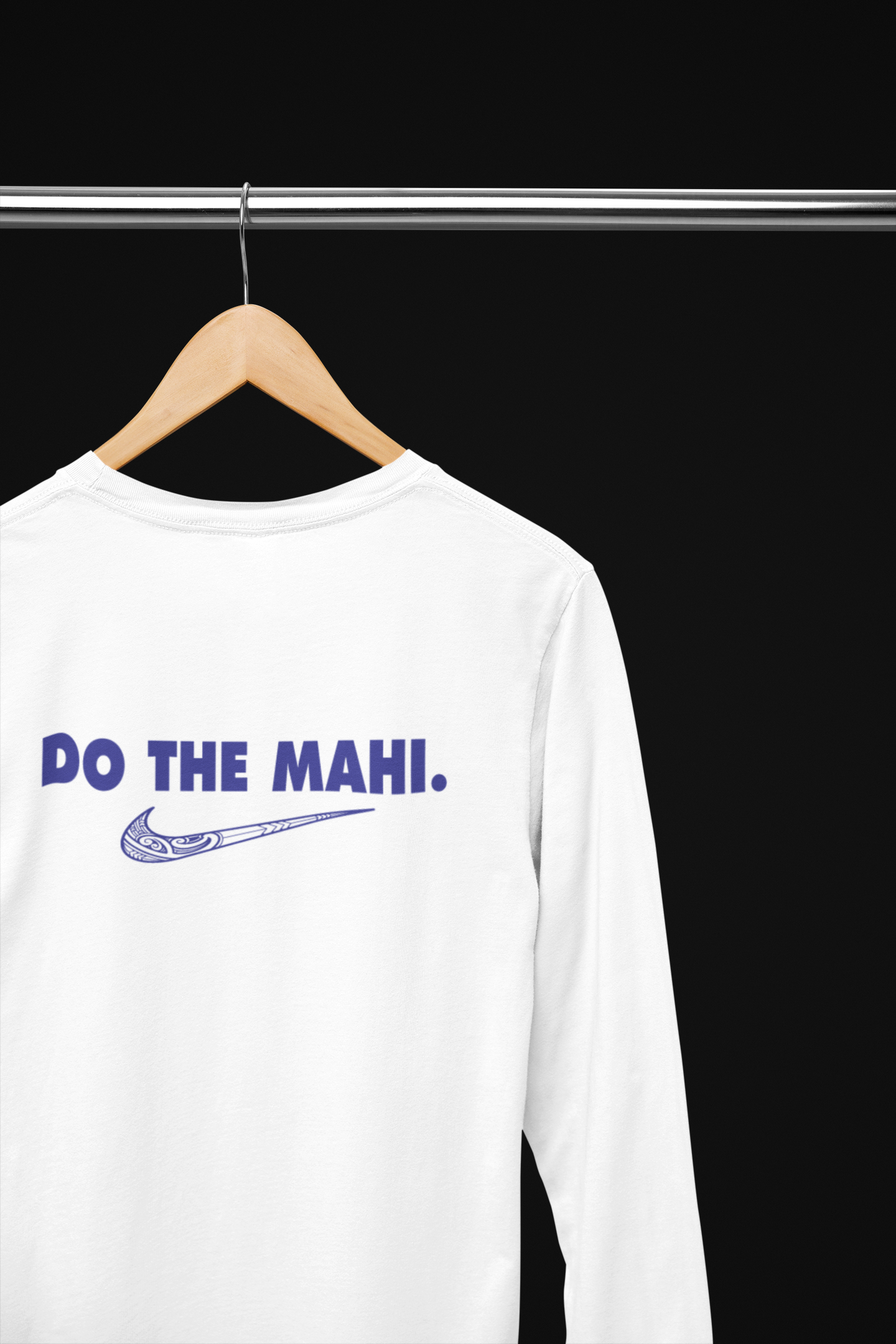 Do The Mahi ✓ (blue tick)  - Long Sleeve Tee