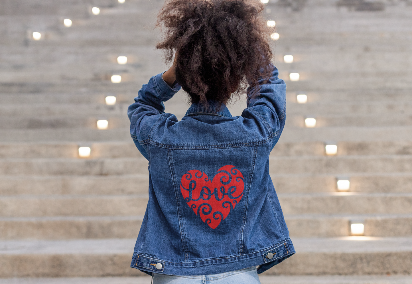 Denim Jacket - LOVE