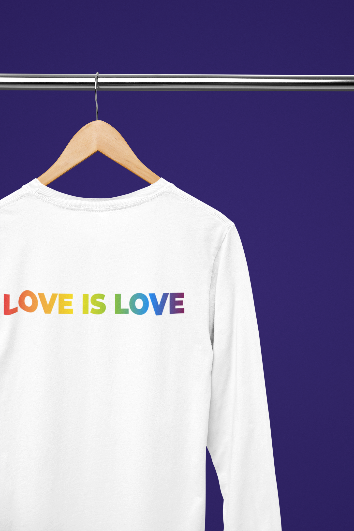 Rainbow Love Is Love  - Long Sleeve Tee