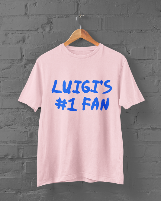 Luigi's #1 Fan - Adult Tee