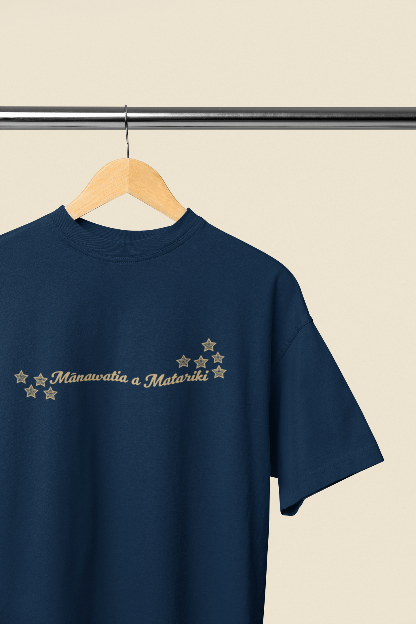 Manawatia a Matariki - Gold Text - Adult Tee