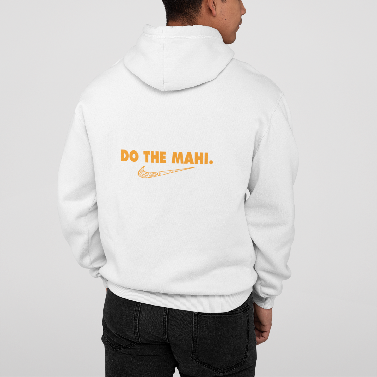 Karaka - Do The Mahi (large tick)  HOODIE (front and back)