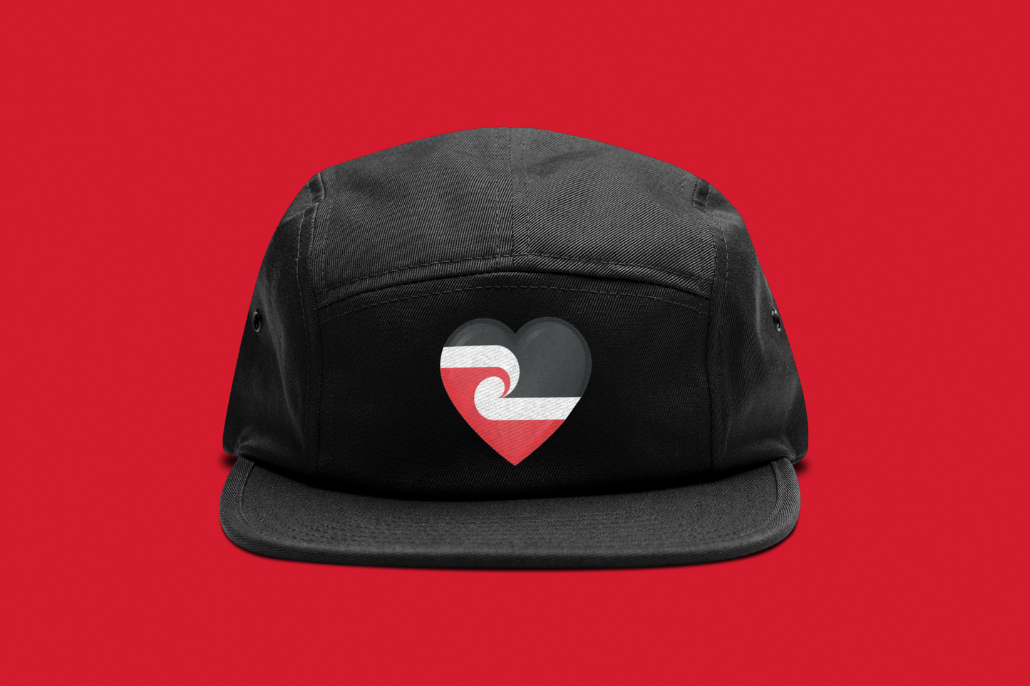 Adult Hat/Cap - The Tino Rangatiratanga flag (Māori flag) heart