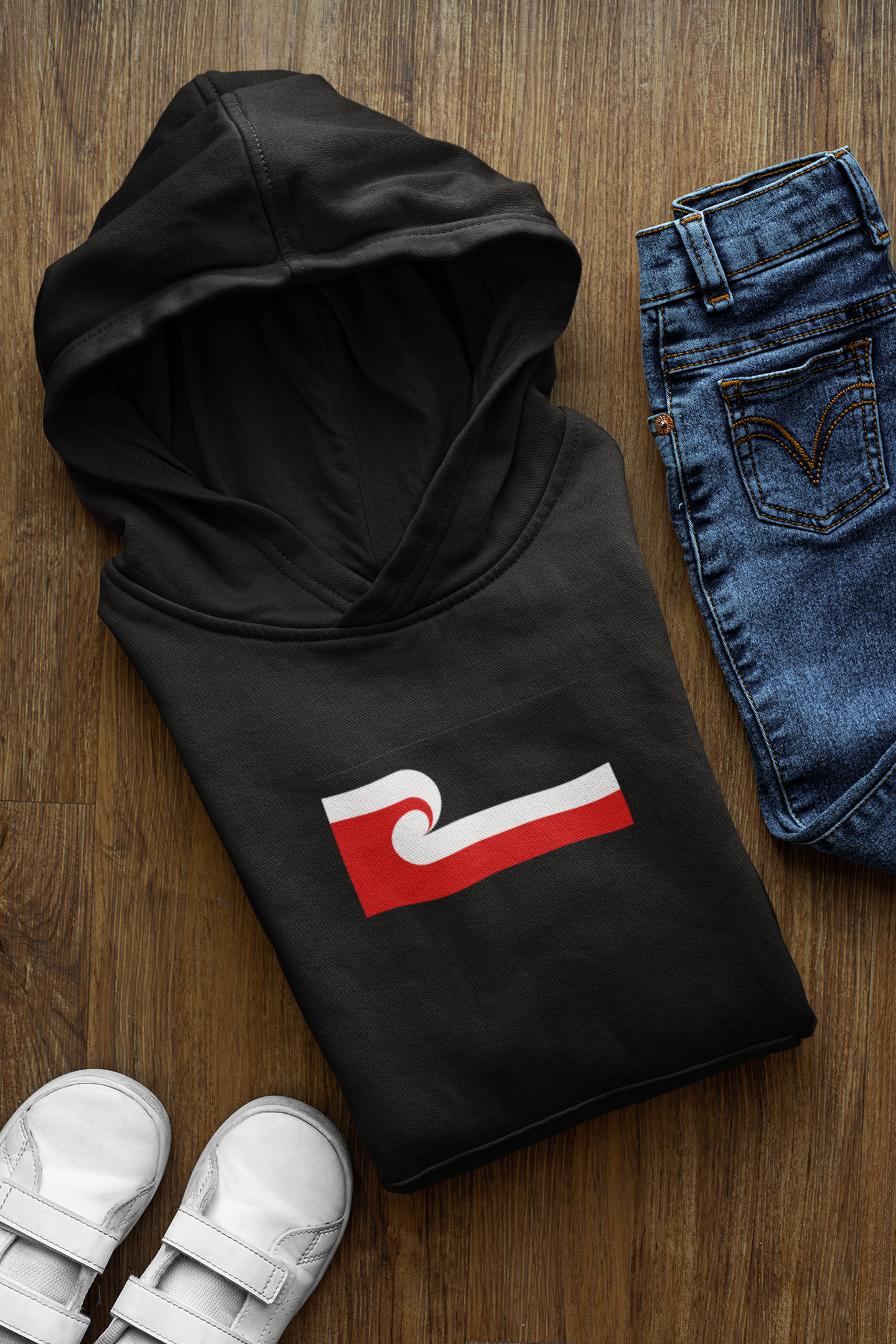 Tino Rangatiratanga (Māori National Flag)  - Kids Hoodie