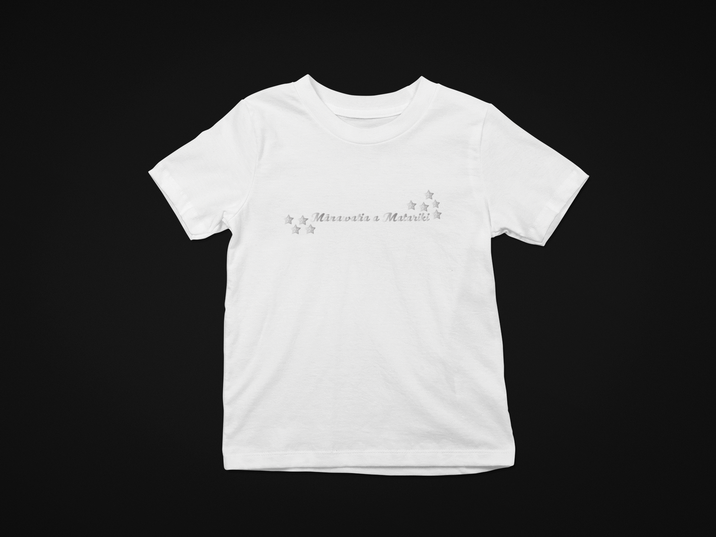 Manawatia a Matariki - Gold Text or Silver Text  - Kids Tee