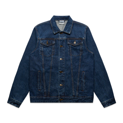 Denim Jacket - Aroha Rainbow Heart