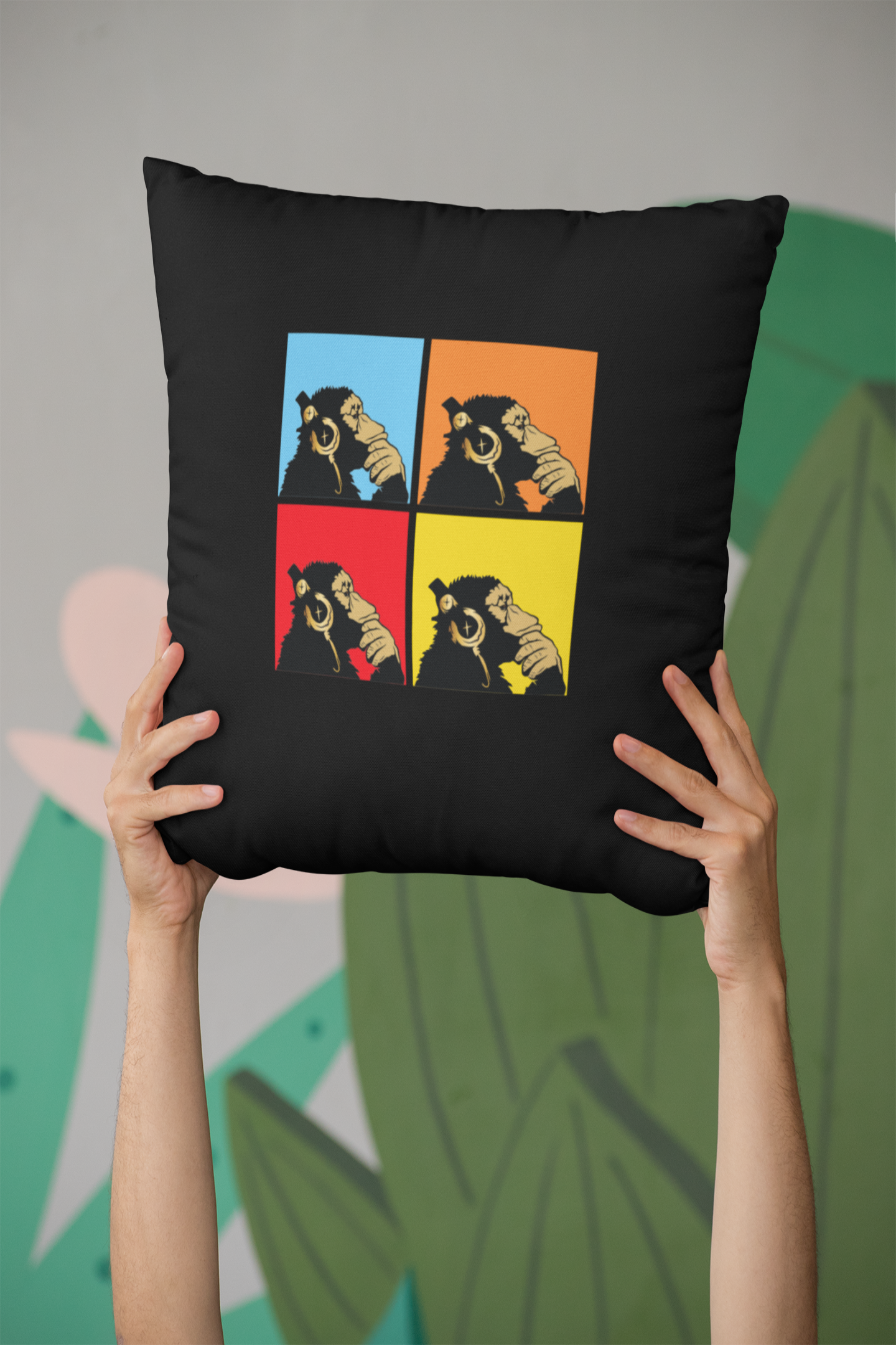 Cushion Cover - Groove Like A Monkey