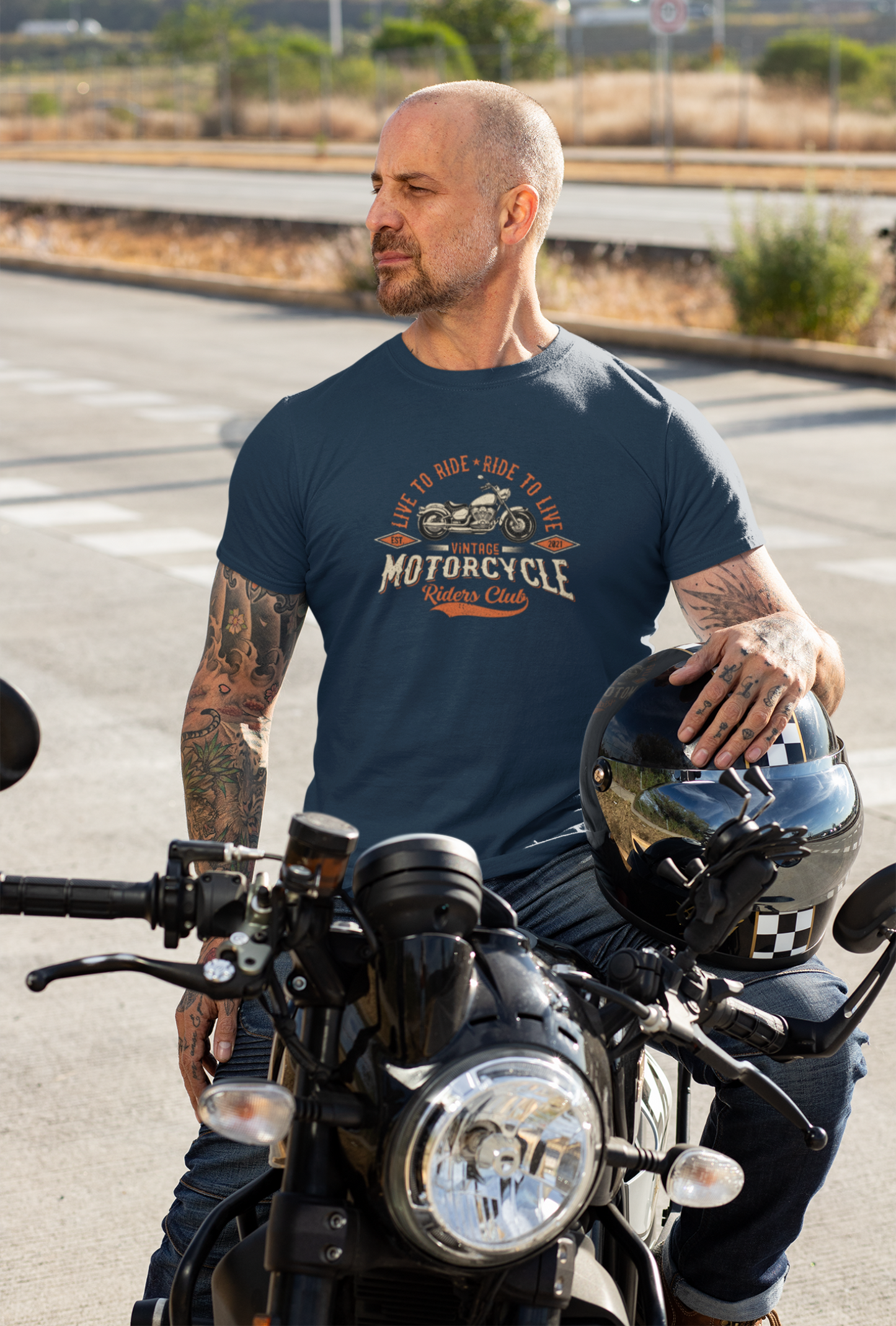 Vintage Motorcycles Riders Club - Tee