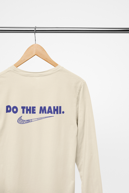 Do The Mahi ✓ (blue tick)  - Long Sleeve Tee