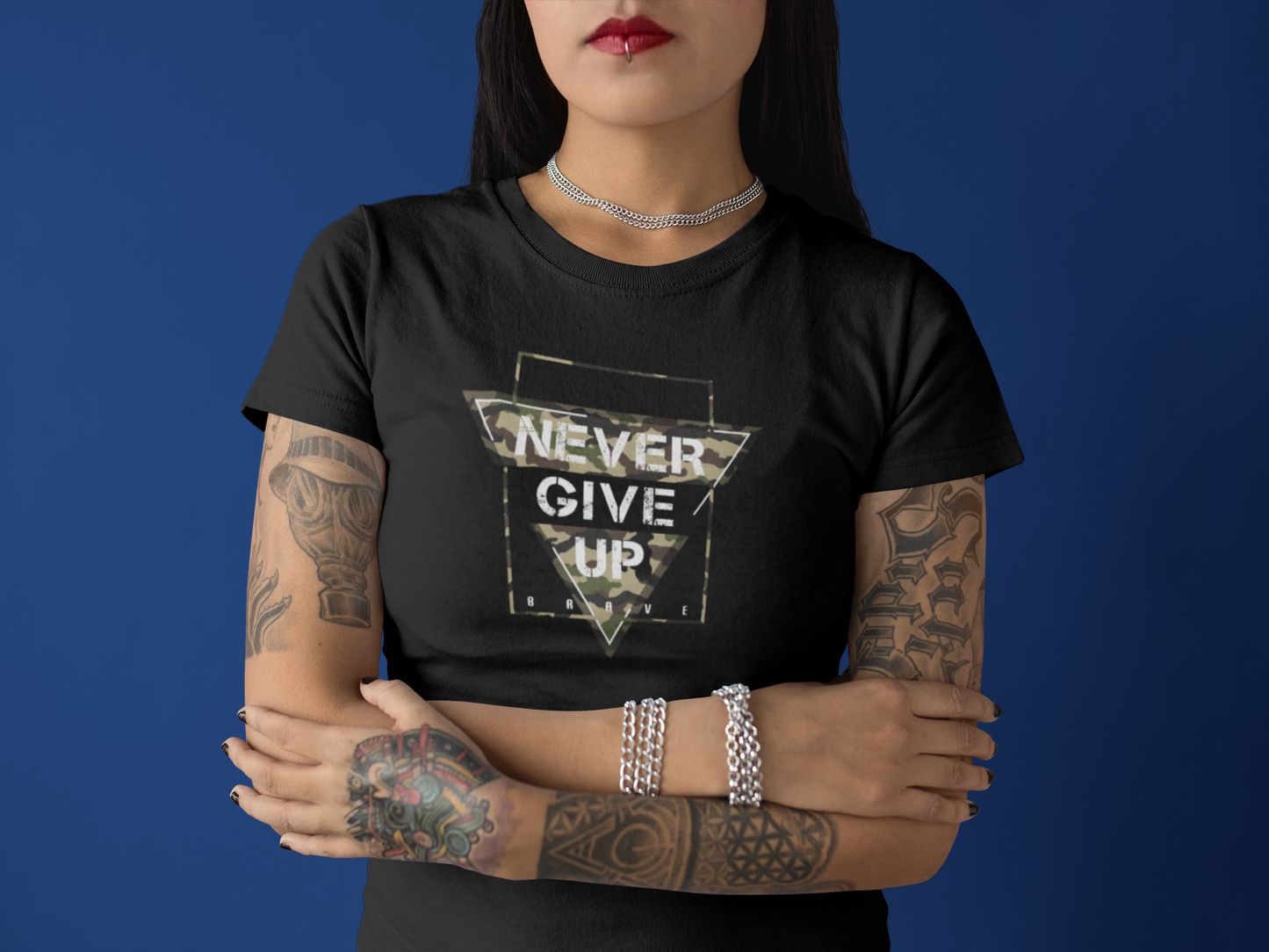 Never Give Up Tee