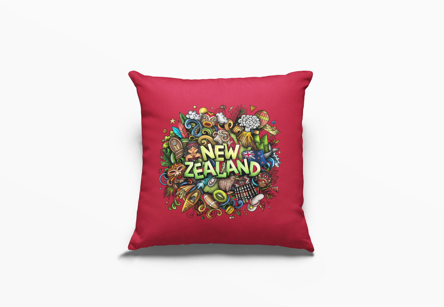 Cushion Cover - Kiwiana New Zealand