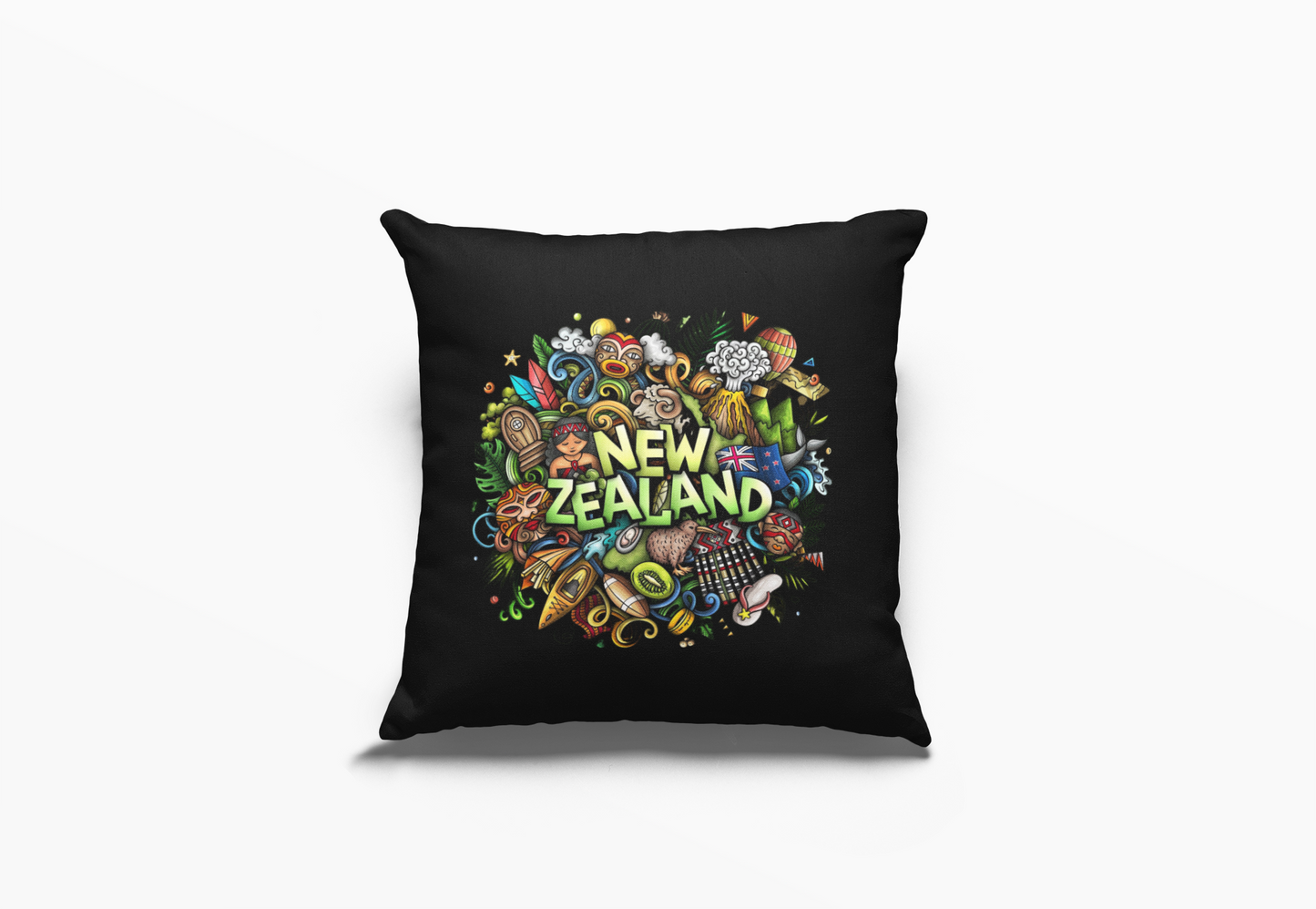 Cushion Cover - Kiwiana New Zealand