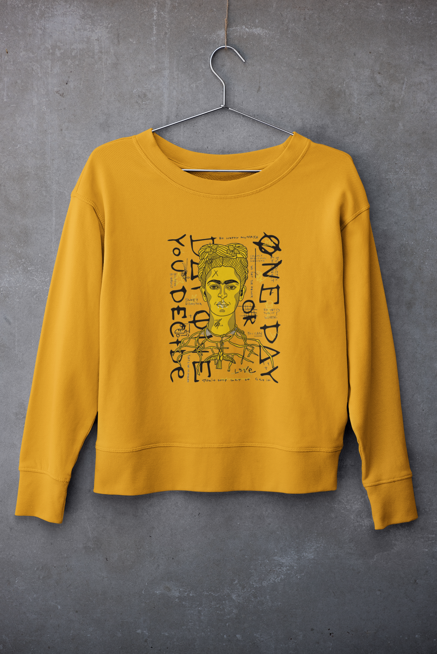 Frida K - One Day You Decide - Adult Crewneck