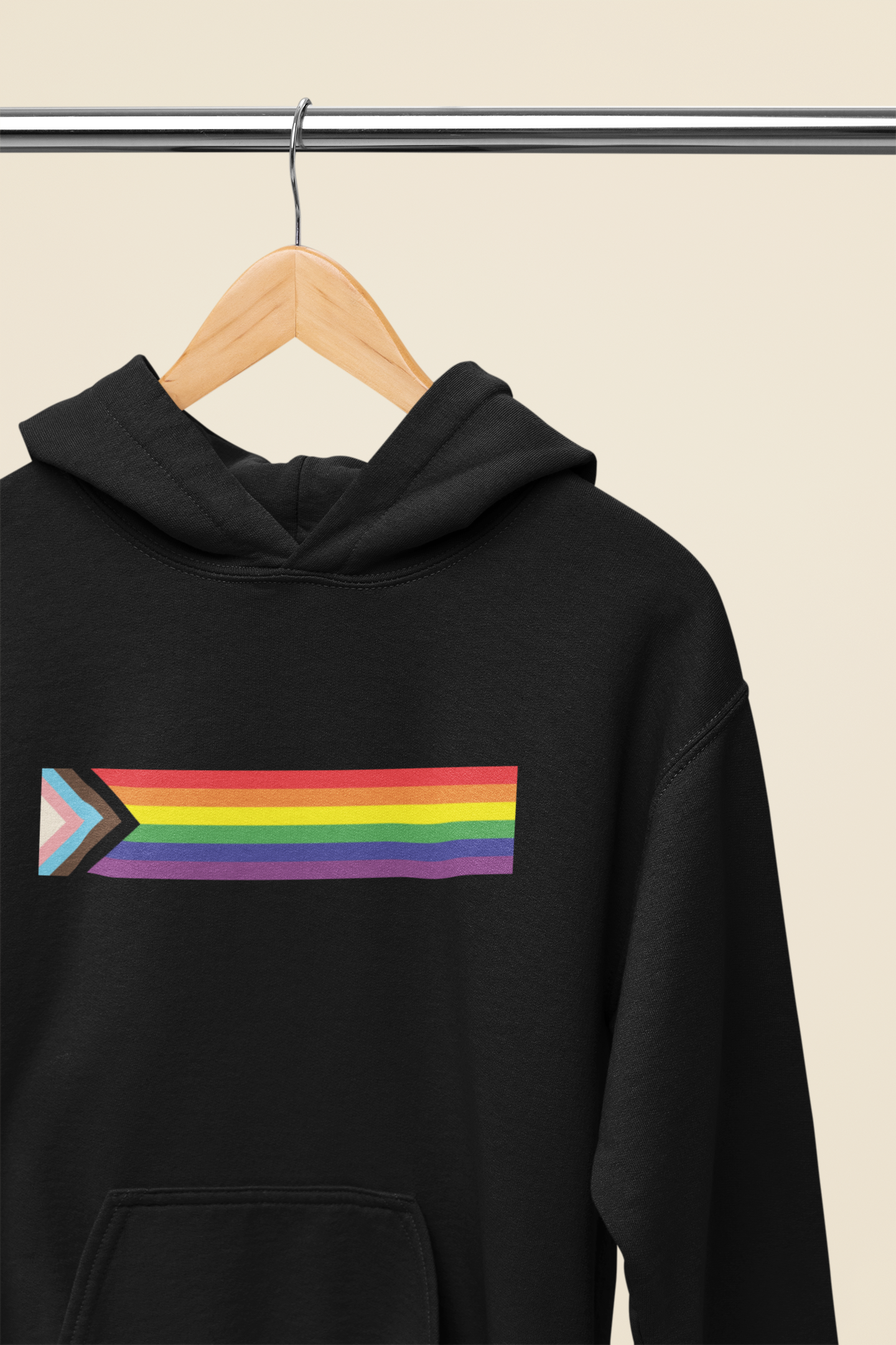 PRIDE FLAG STRIPE - Hoodie