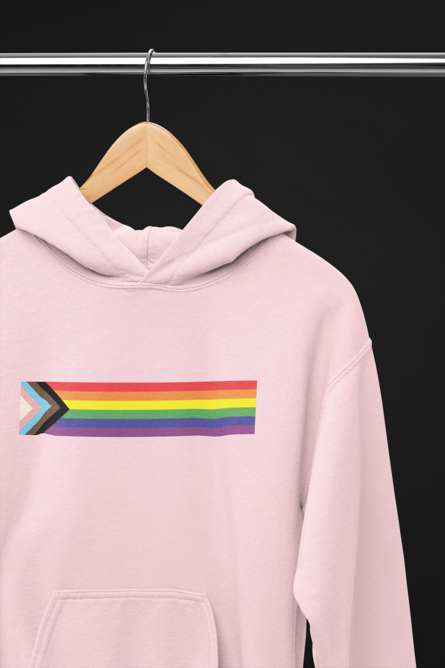 PRIDE FLAG STRIPE - Hoodie