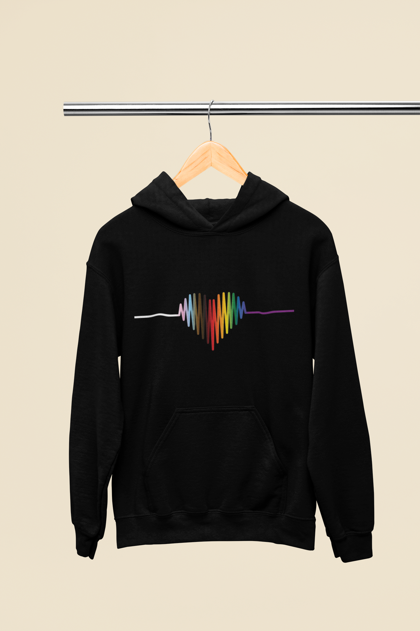 Pride Heart Beat - Hoodie