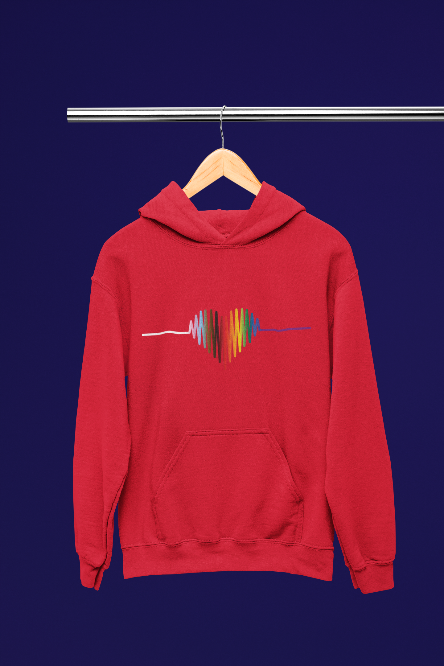 Pride Heart Beat - Hoodie