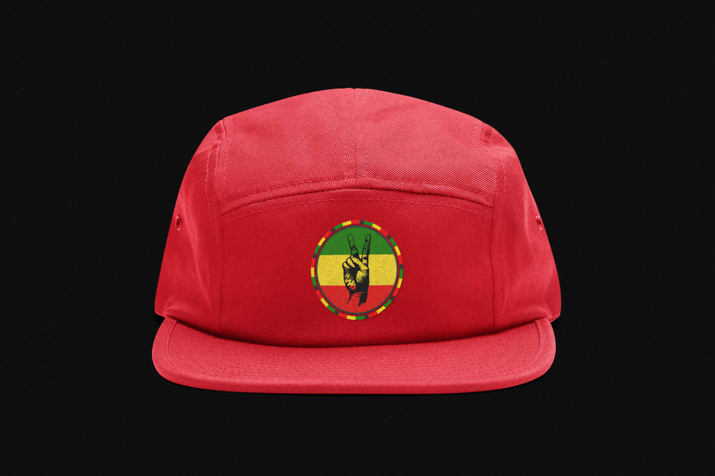 Adult Hat/Cap - Reggae Peace Fingers