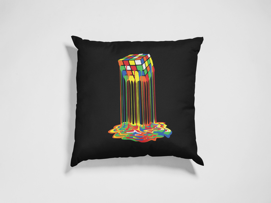 Cushion Cover - Rubix Cube Meltdown