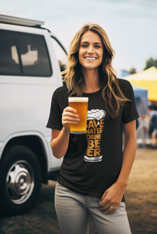 Save Water Drink Beer - Adult Tee