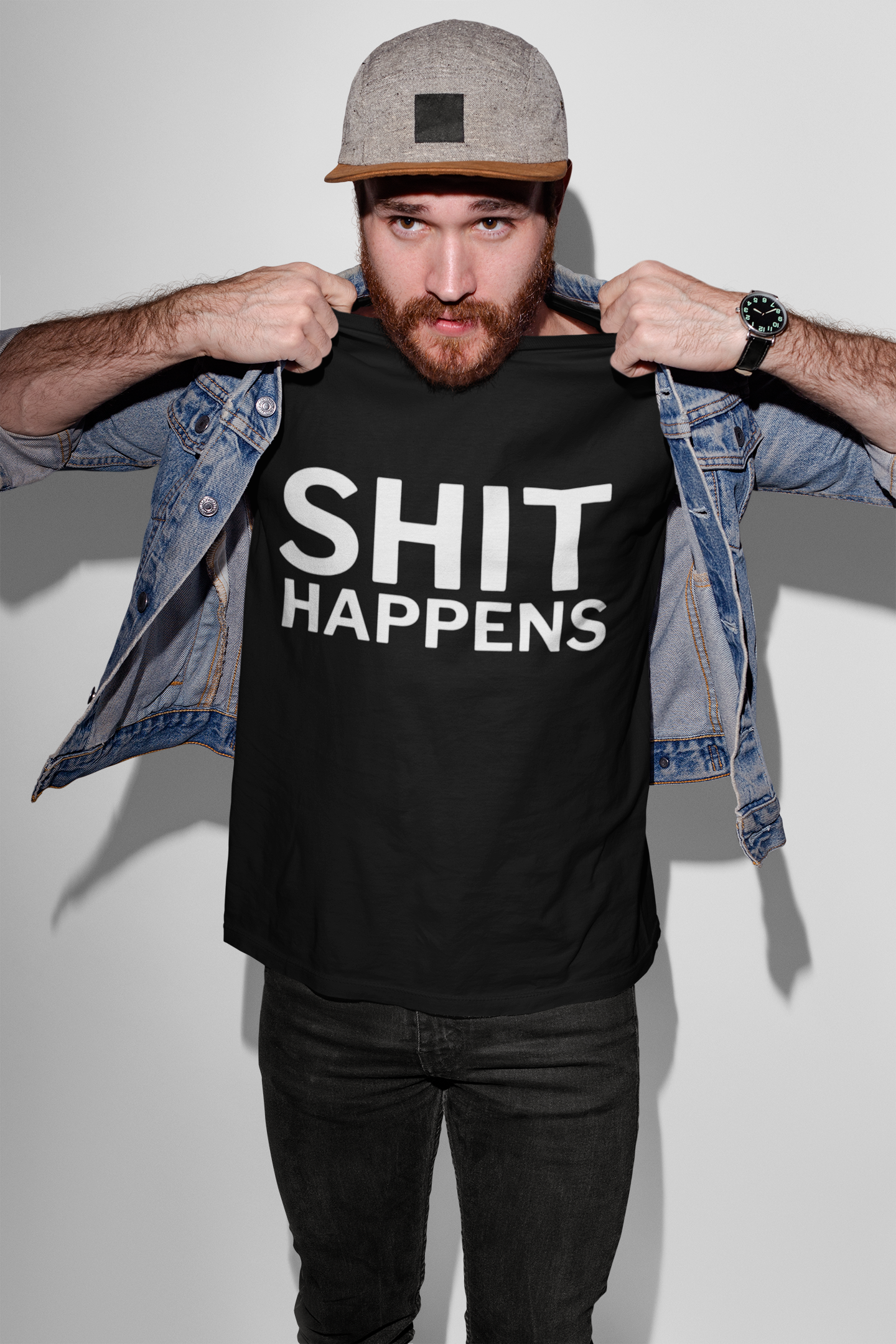 SHIT HAPPENS - ADULT TEE