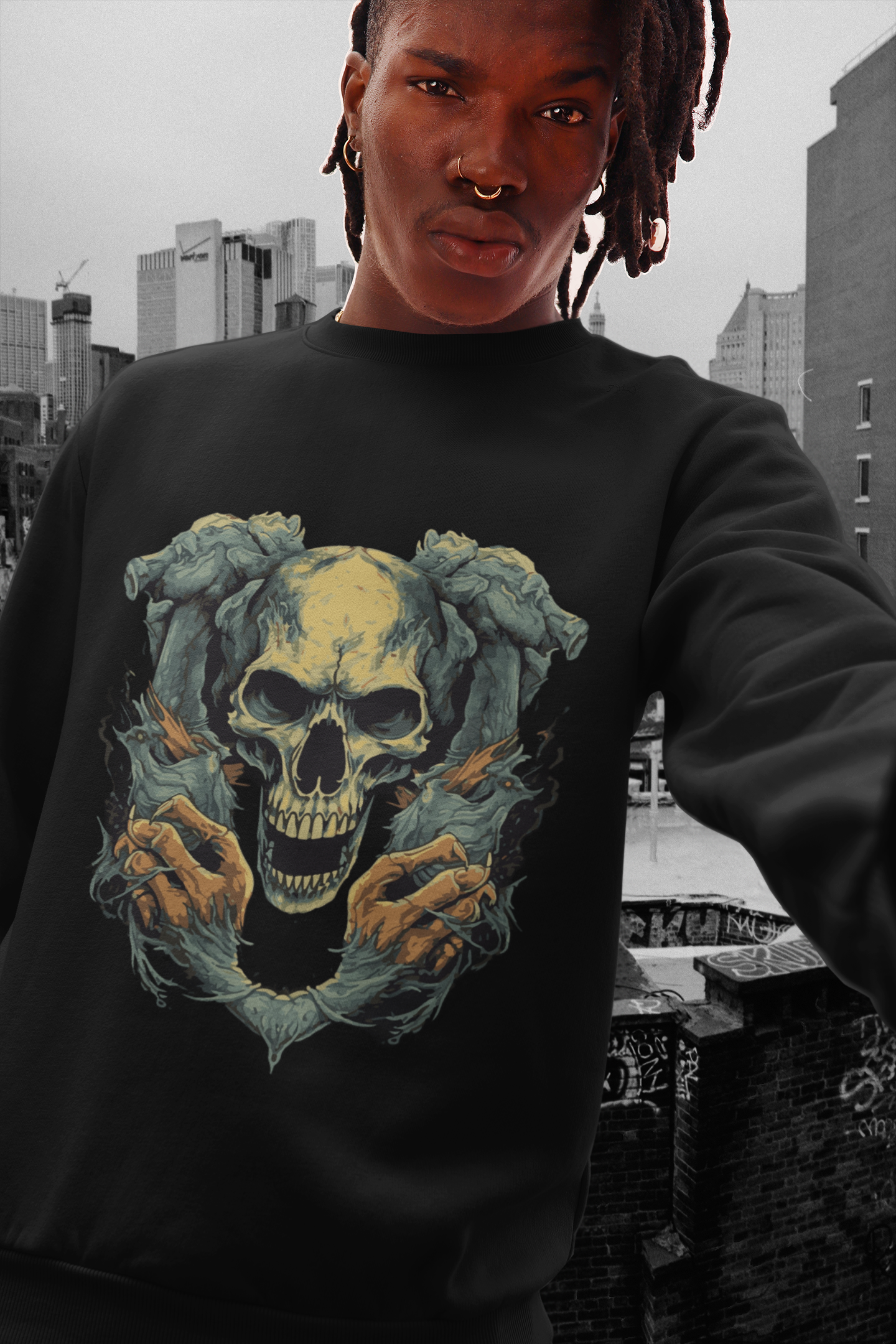 Skulls Alive - Crewneck