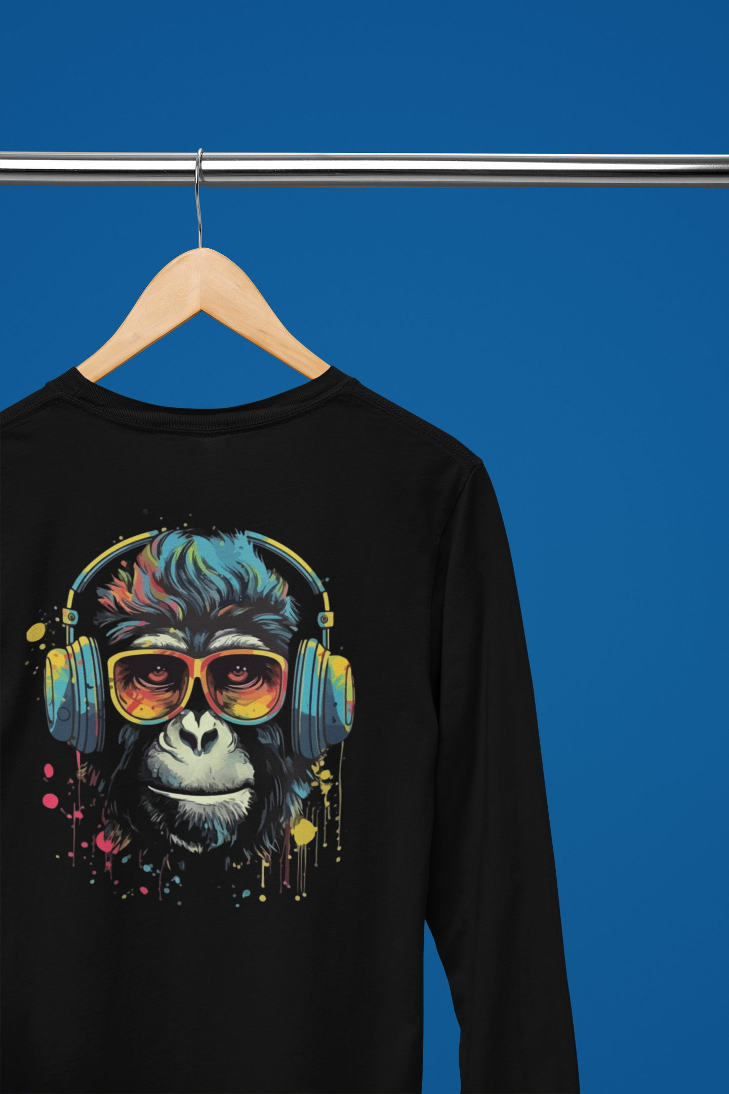 The Sonic Monkey  - Long Sleeve Tee