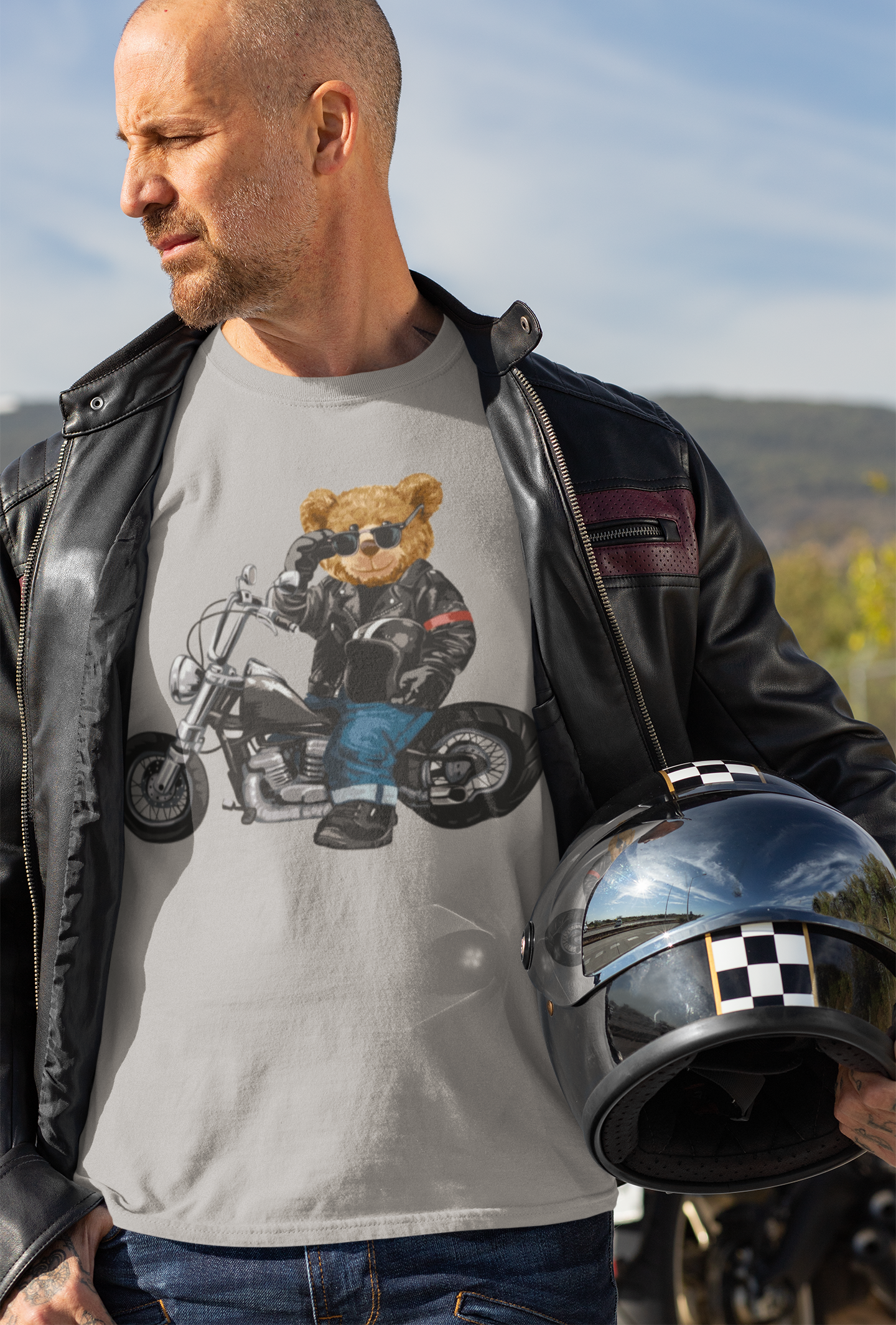 Ted Talk - Biker - Adult Tee