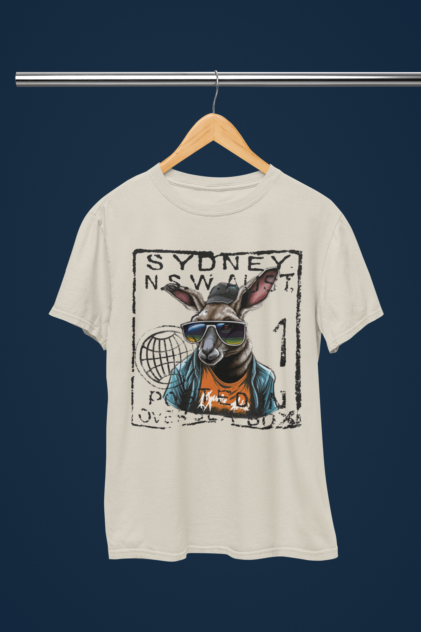 Kangaroo Urban Postage - Adult TEE