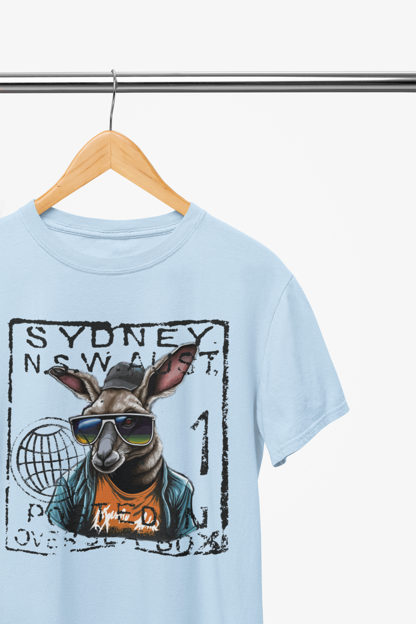 Kangaroo Urban Postage - Adult TEE