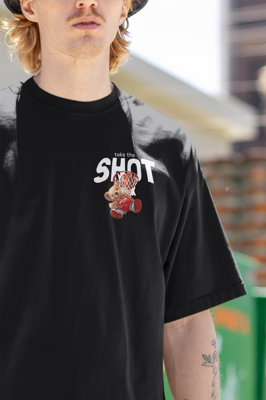 Ted Talk - Take The Shot - Badge - Adult Tee