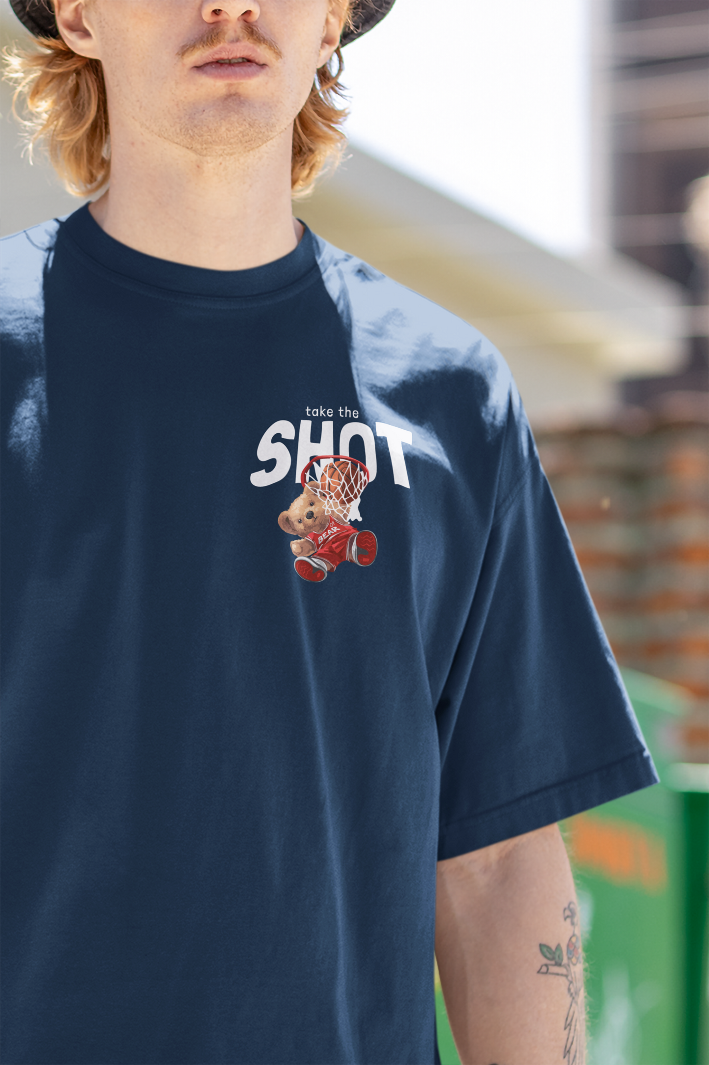 Ted Talk - Take The Shot - Badge - Adult Tee