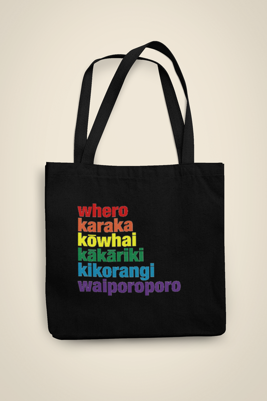 Te Reo Colours  - Tote