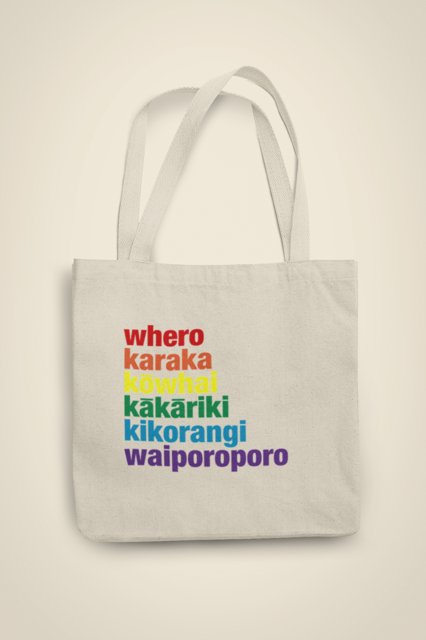 Te Reo Colours  - Tote