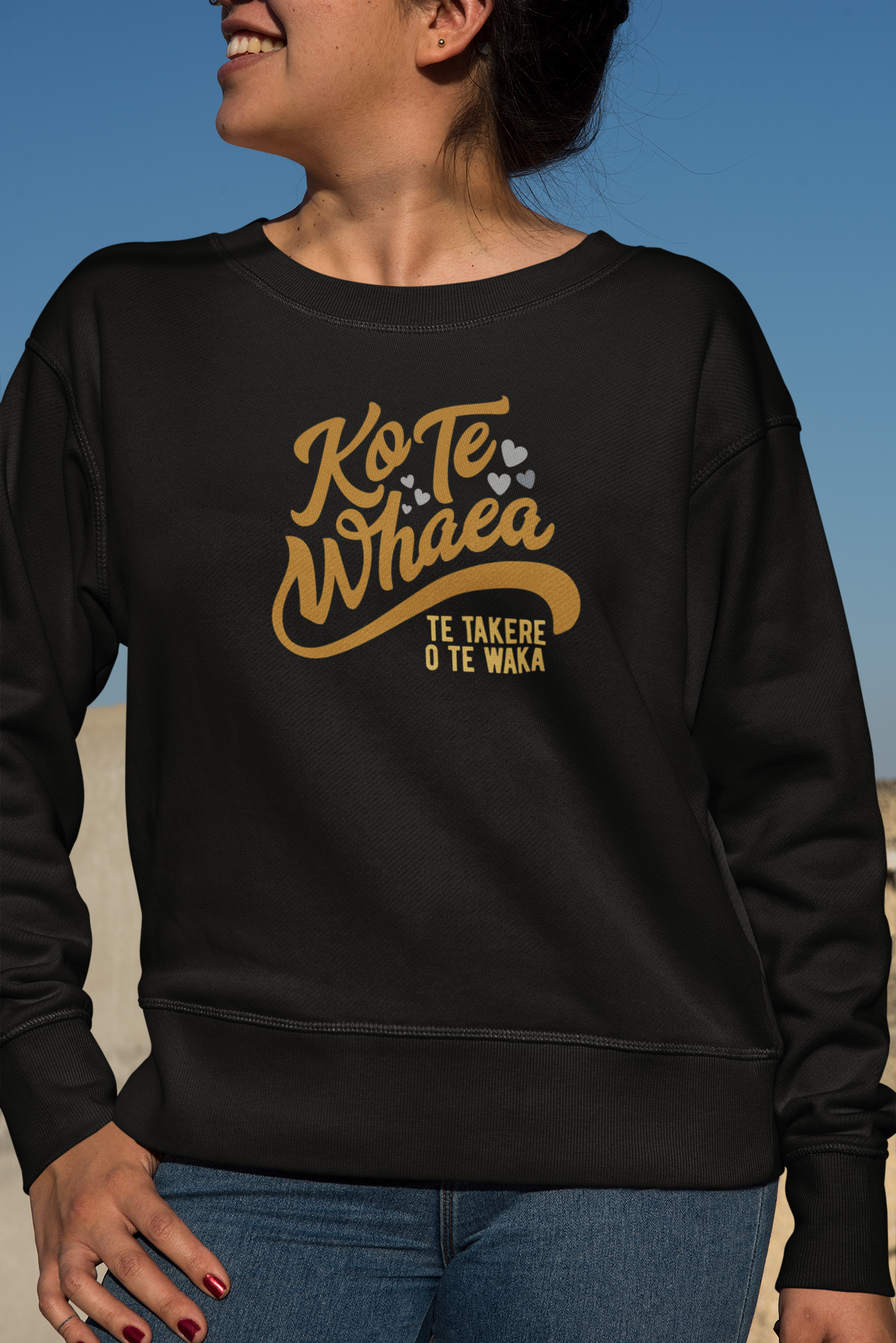 Ko Te Whaea Te Kaere O Te Waka (Mothers are the hull of the waka) - Sweatshirt