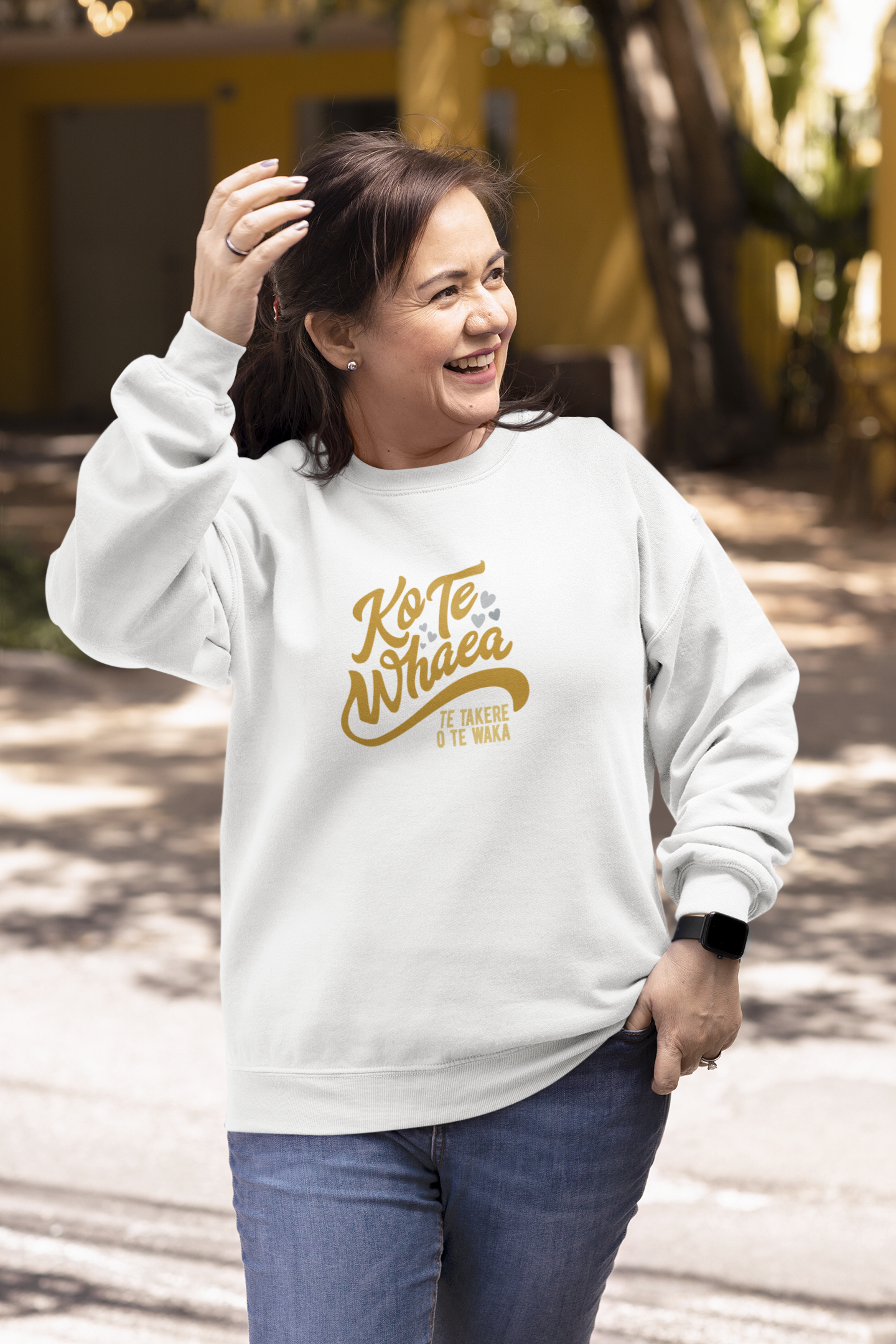 Ko Te Whaea Te Kaere O Te Waka (Mothers are the hull of the waka) - Sweatshirt