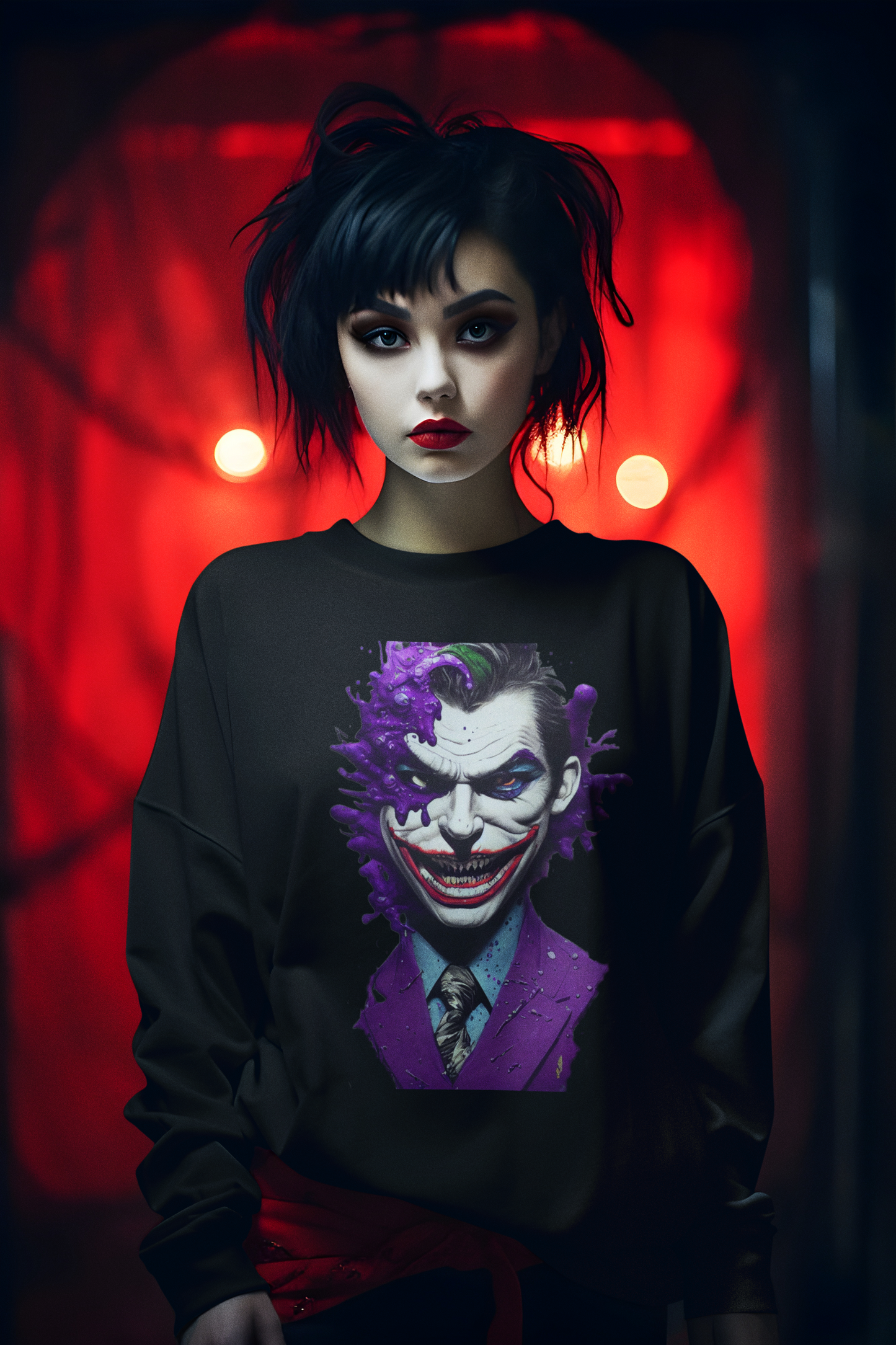 The Joker Cut  - Adult Crewneck