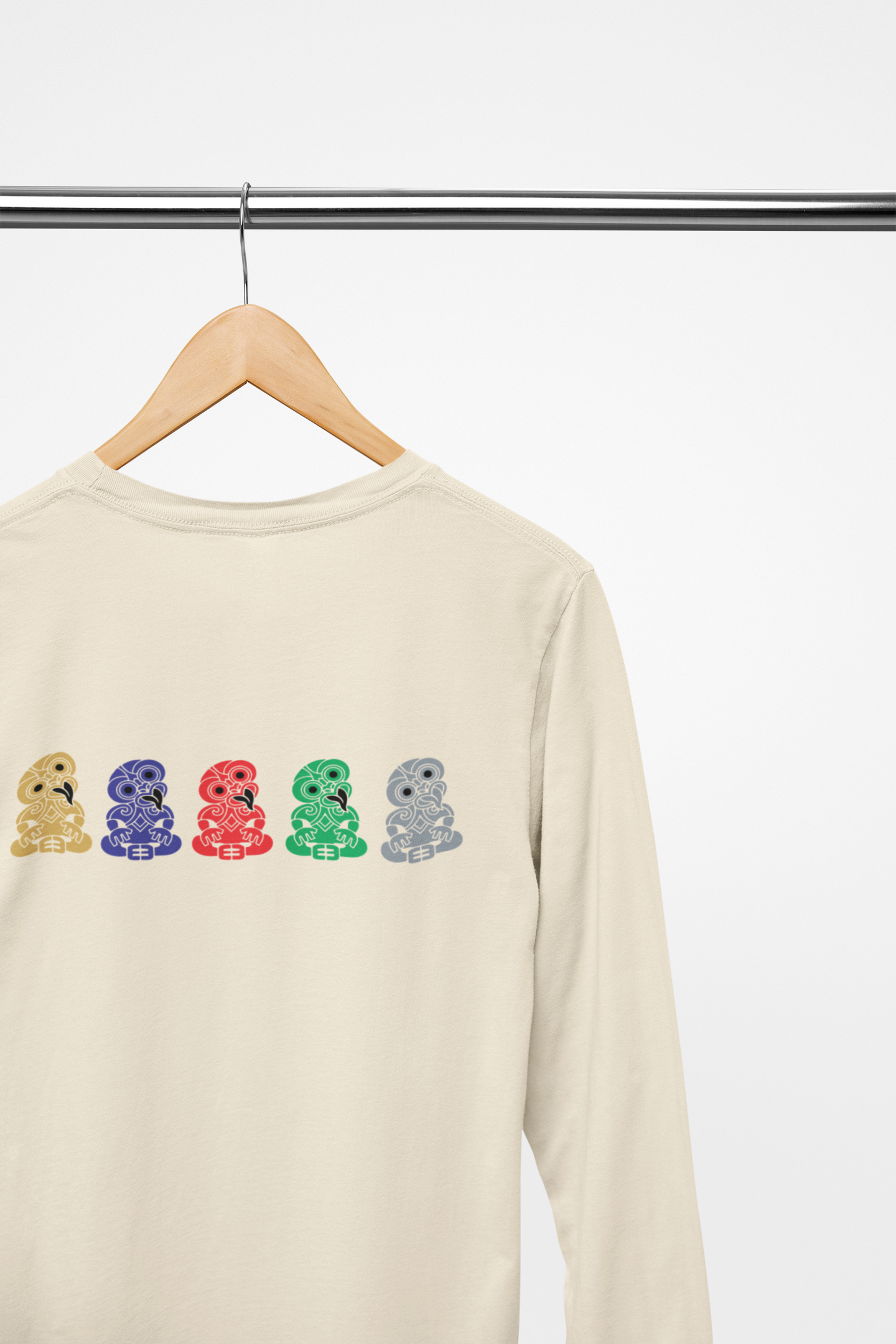 UNIQUE KIWI COLLECT - TIKI'S- Long Sleeve Tee