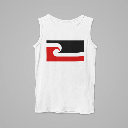 Tino Rangatiratanga Flag - Muscle Tee