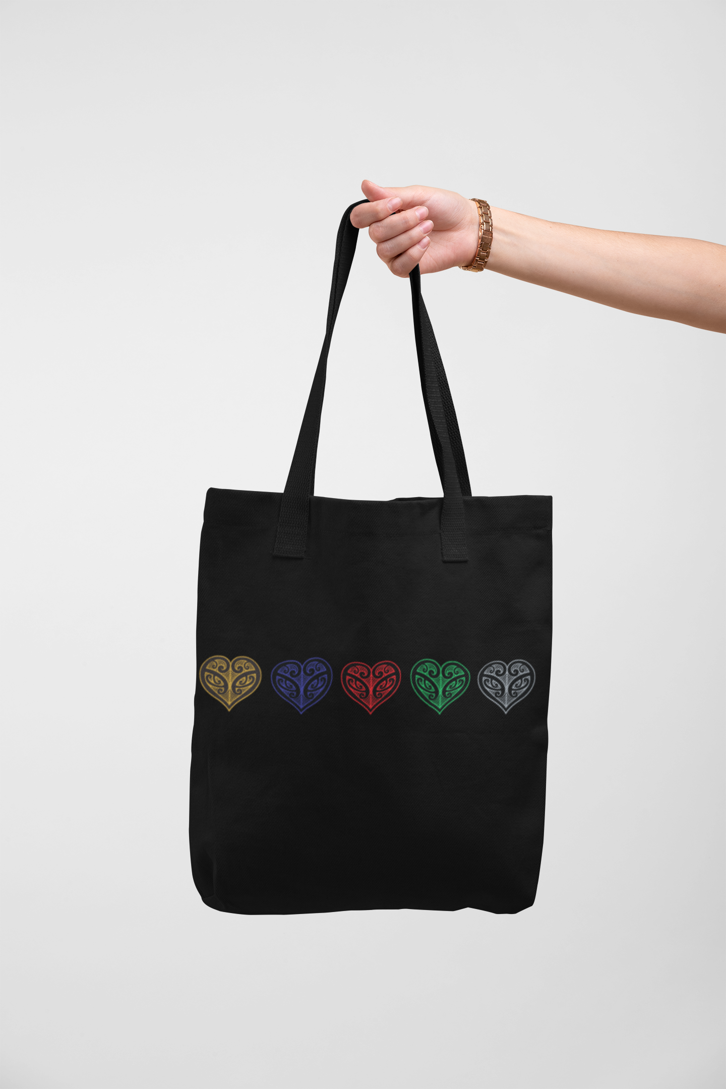 TOTE - Unique Kiwi Collect - Koru Hearts