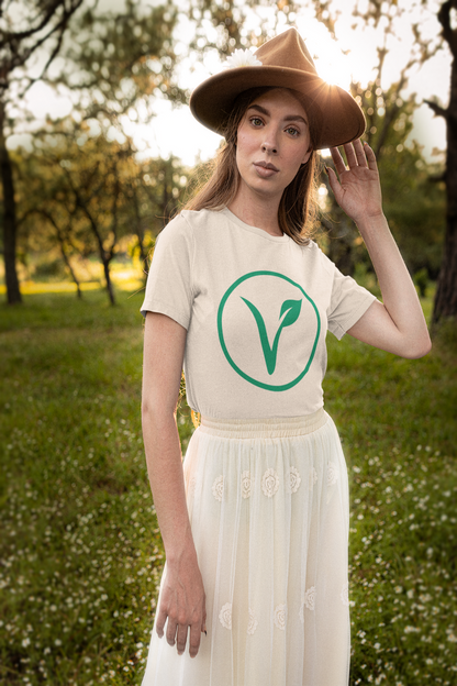 V for Vegan - Adult Tee