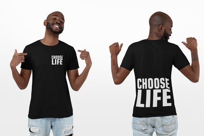 Special Edz  - CHOOSE LIFE Tee (extra large text)