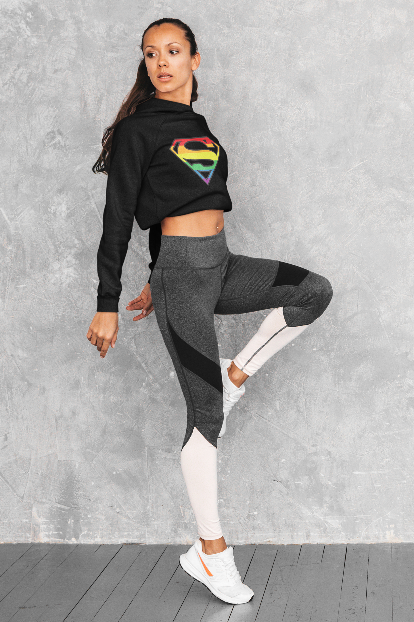 Be SUPER Crop Sweat/Hoodie