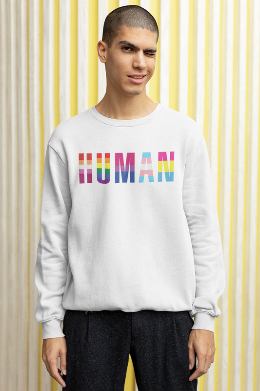 HUMAN (Pride) - Hoodie / Sweatshirt