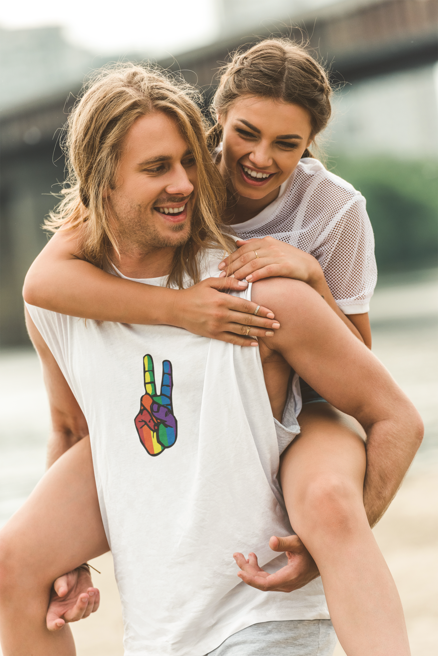 BOLD PRIDE PEACE FINGERS Tank