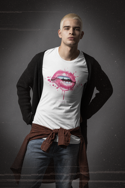 BITE ME - PINK LIPS TEE