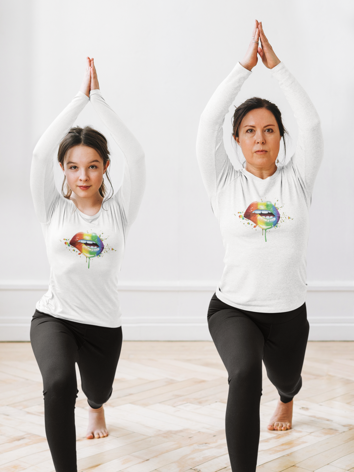 Rainbow Lip Bite - Long Sleeve