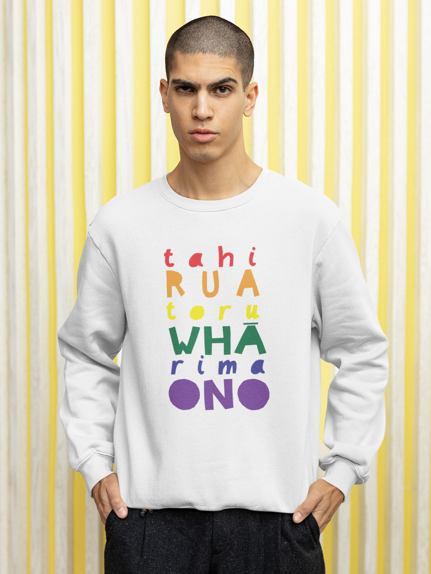 Te Reo Numbers - Sweatshirt