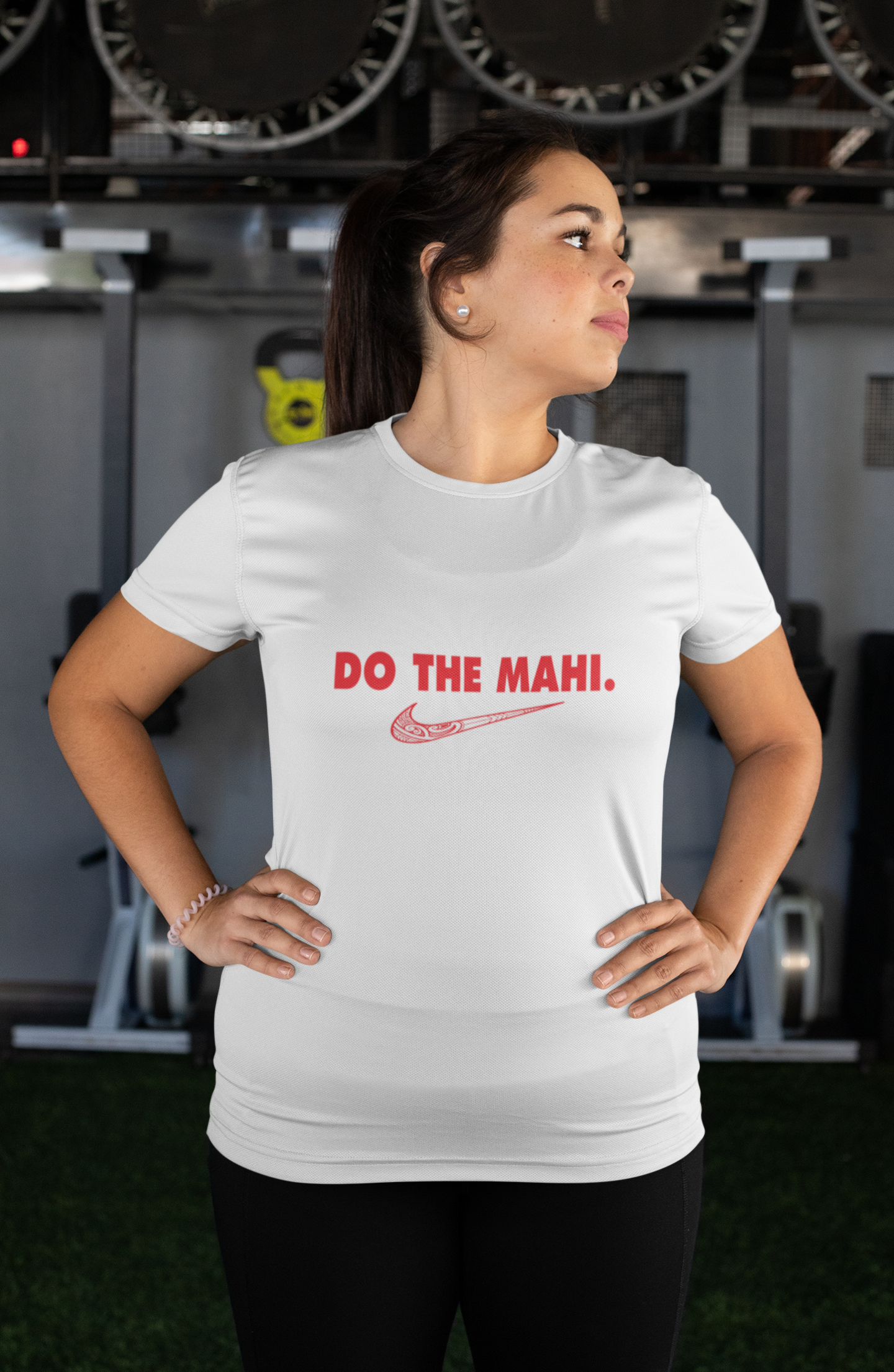 Do The Mahi ✓ (Large Tick) (Red) - Adult Tee